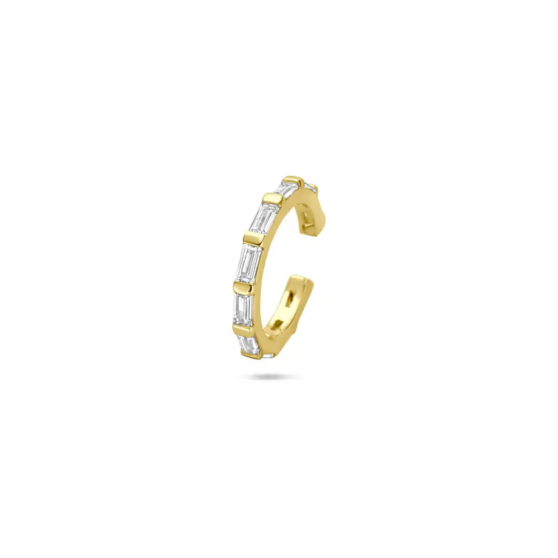 Ear cuff 14,5 mm 1 micron zilver verguld – 2104087