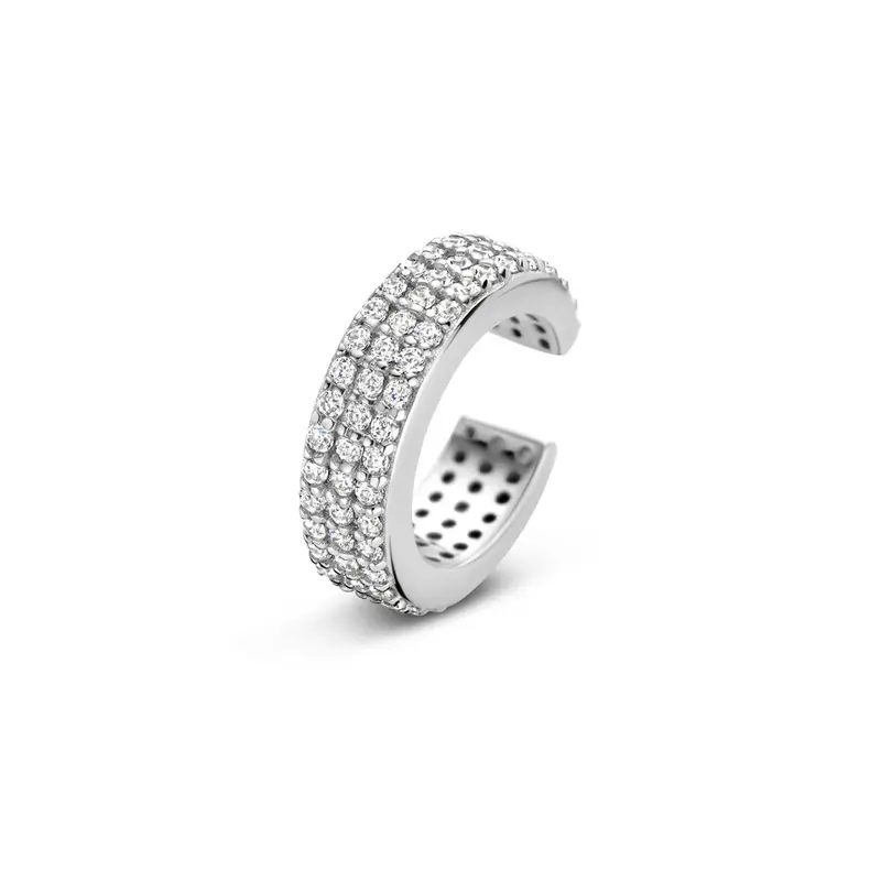 Ear cuff zirkonia 12,5 mm zilver – 1342121