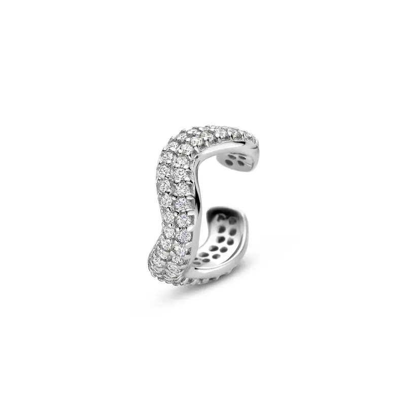 Ear cuff zirkonia 12,5 mm zilver – 1342144