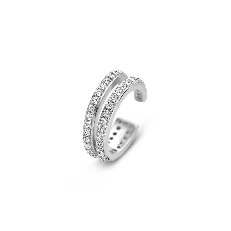 Ear cuff zirkonia 12 mm zilver – 1342156