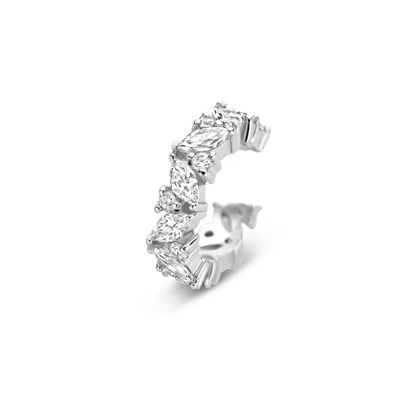 Ear cuff zirkonia 13 mm zilver – 1342141