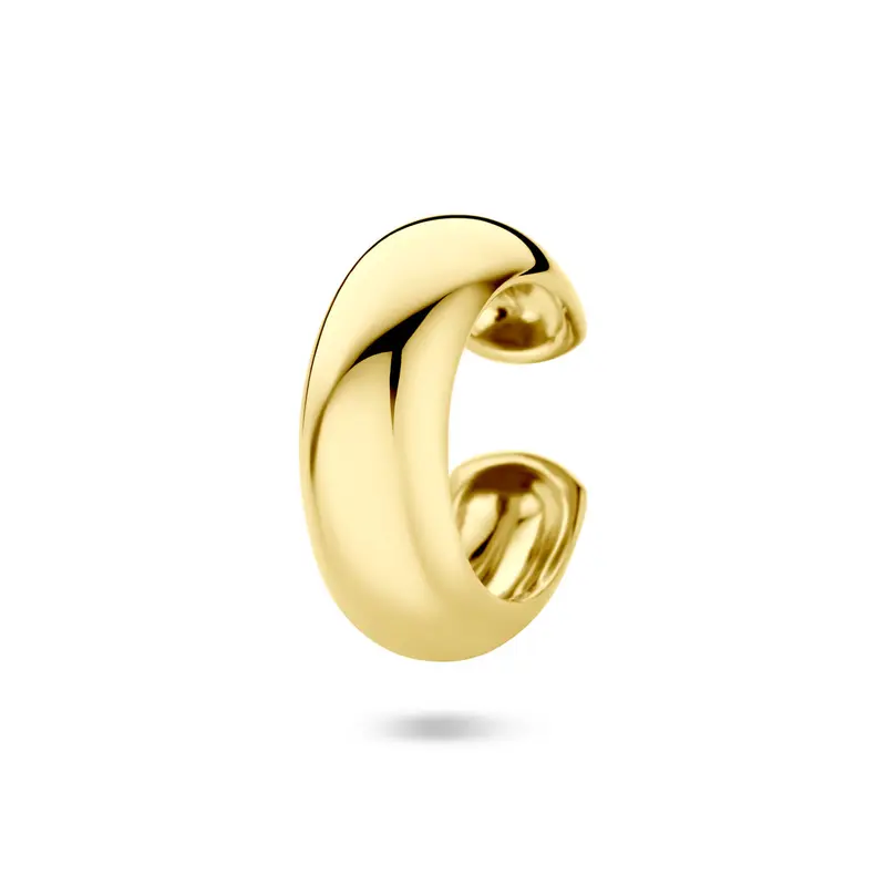 Earcuff 15,5 mm 1 micron zilver verguld