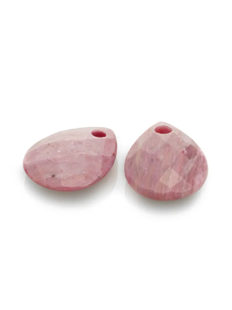 Earstones | Afterglow - Pink Rhodonite