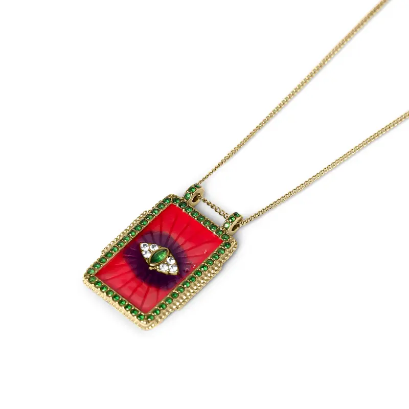 Eclipse Eye Necklace
