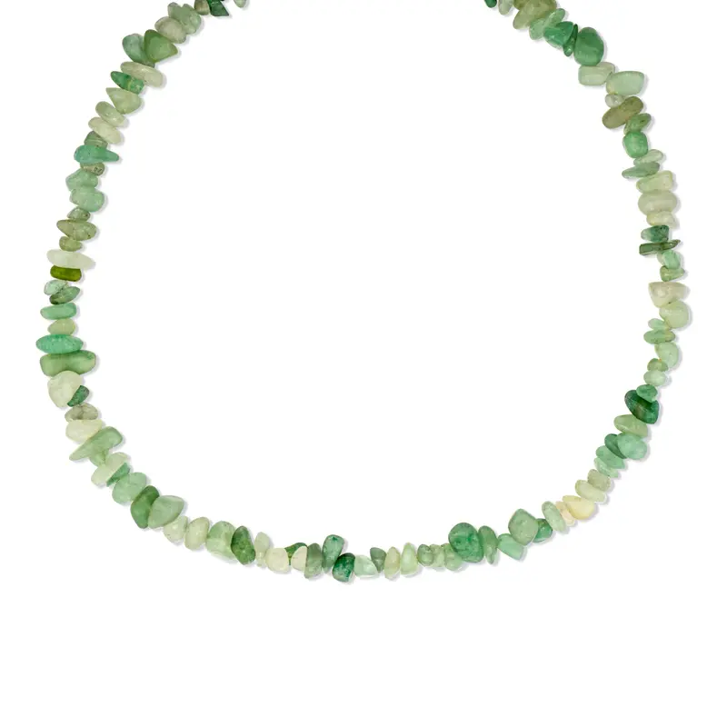 Edelsteen ketting - Aventurijn - Goud