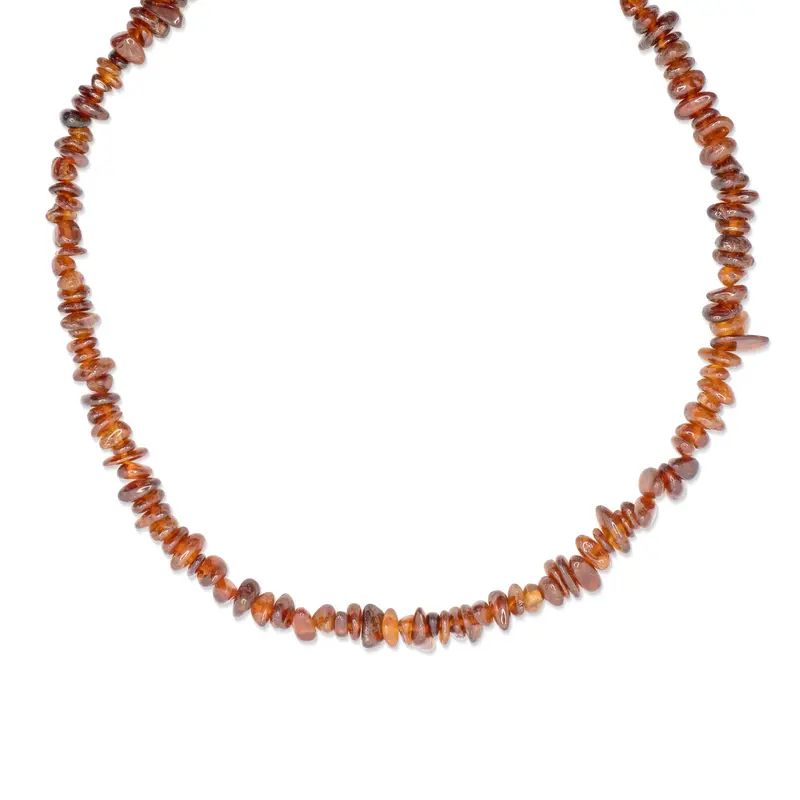 Edelsteen ketting - Granaat - Goud