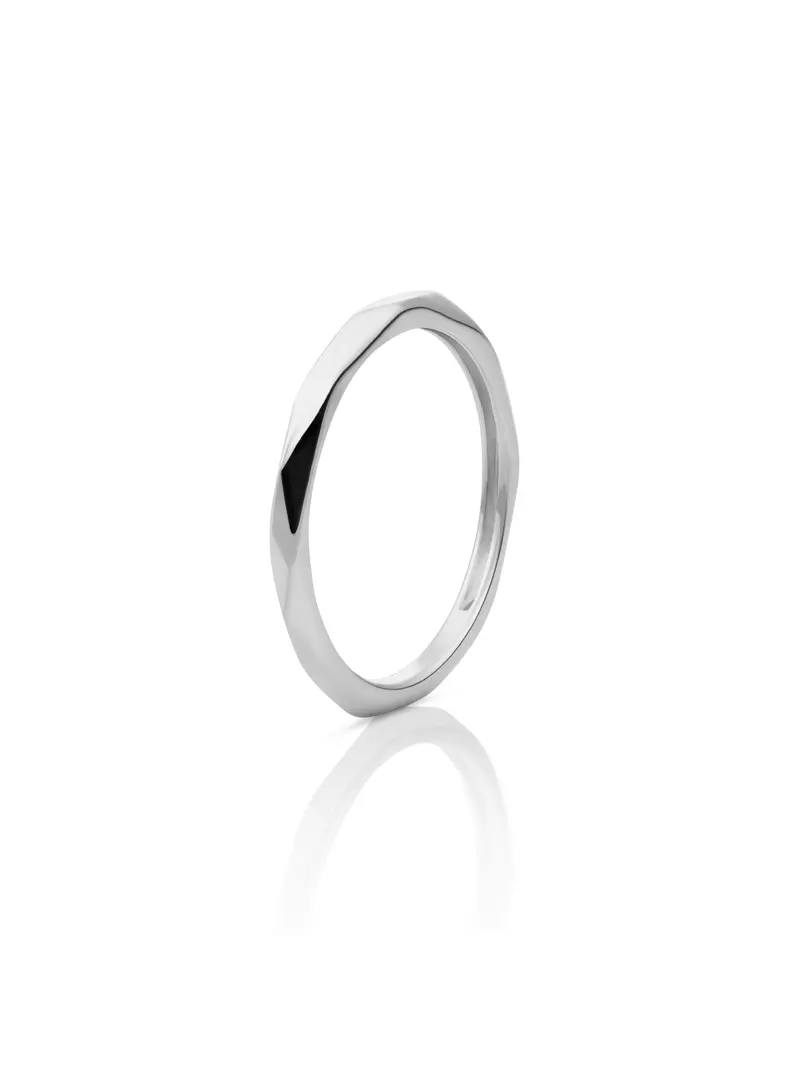 Edge Ring Additional Zilver