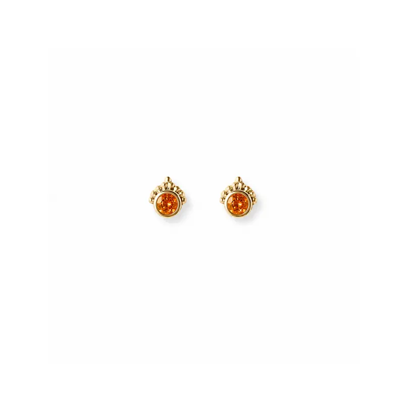 Ella Earrings Orange