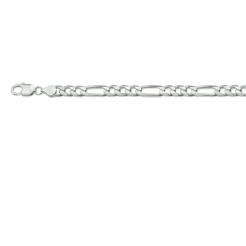 Figaro 7 mm zilver wit – 1001963