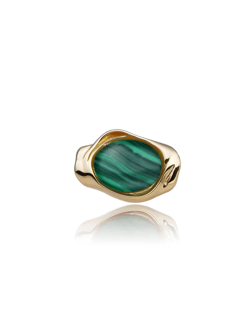 Flow Pendant Malachite