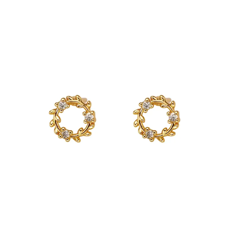 Flower crown studs