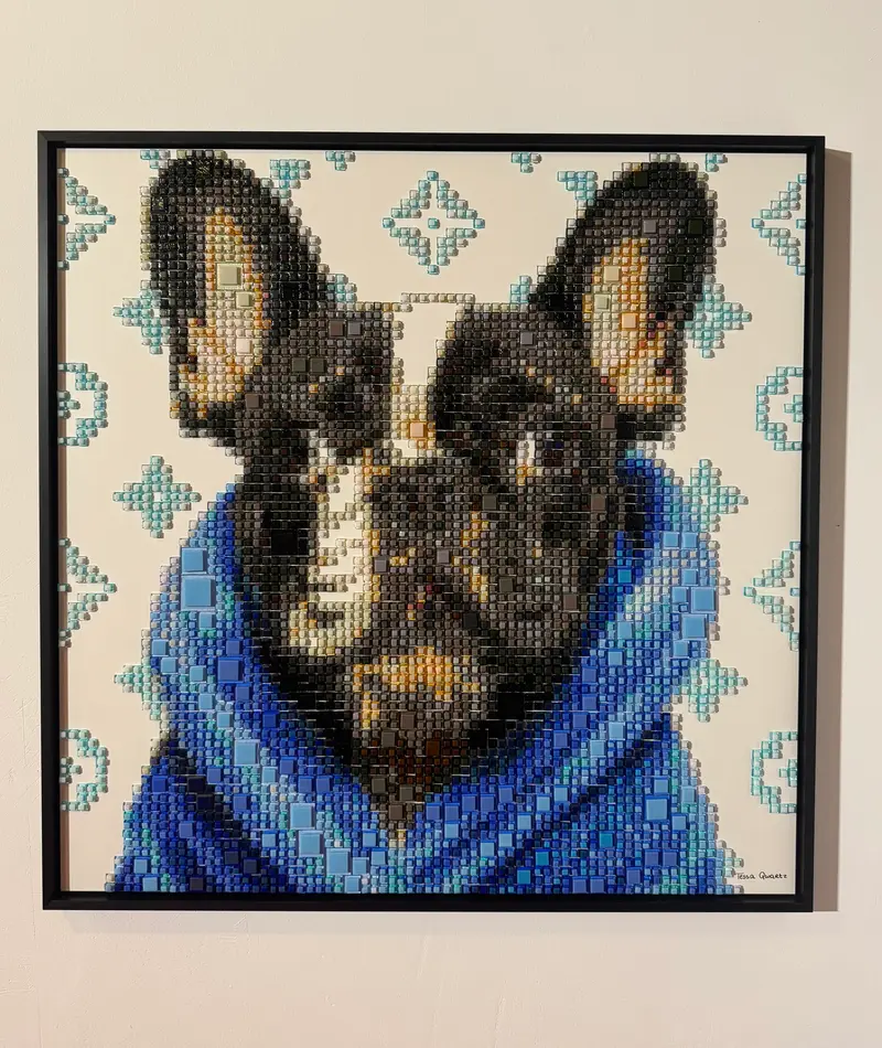 ‘FRENCHIE VUITTON’ Tessa Qwartz