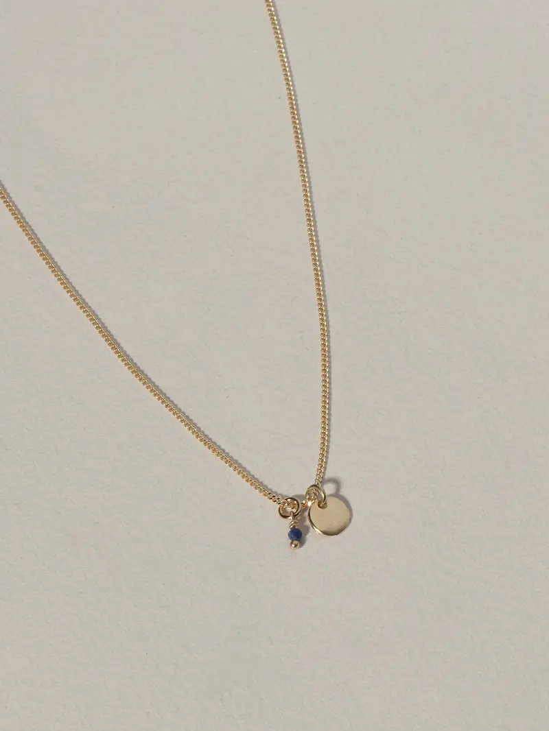 Full moon S | Gold Plated Silver