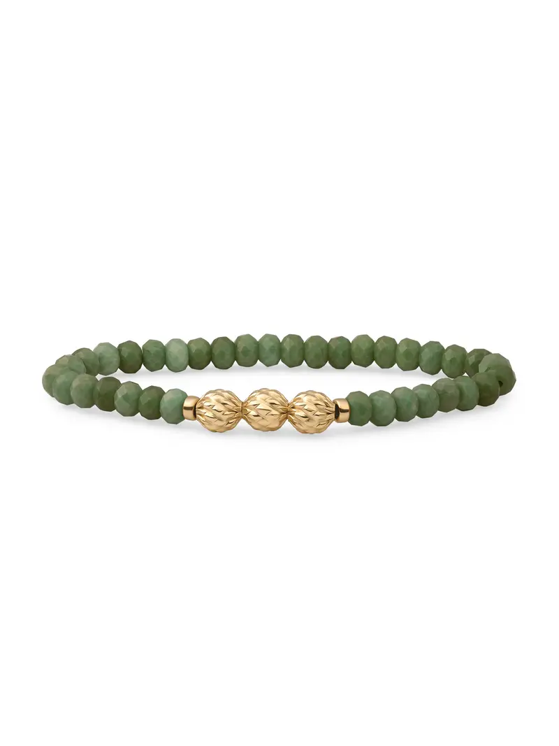Fuse Beads Armband Lime Jade