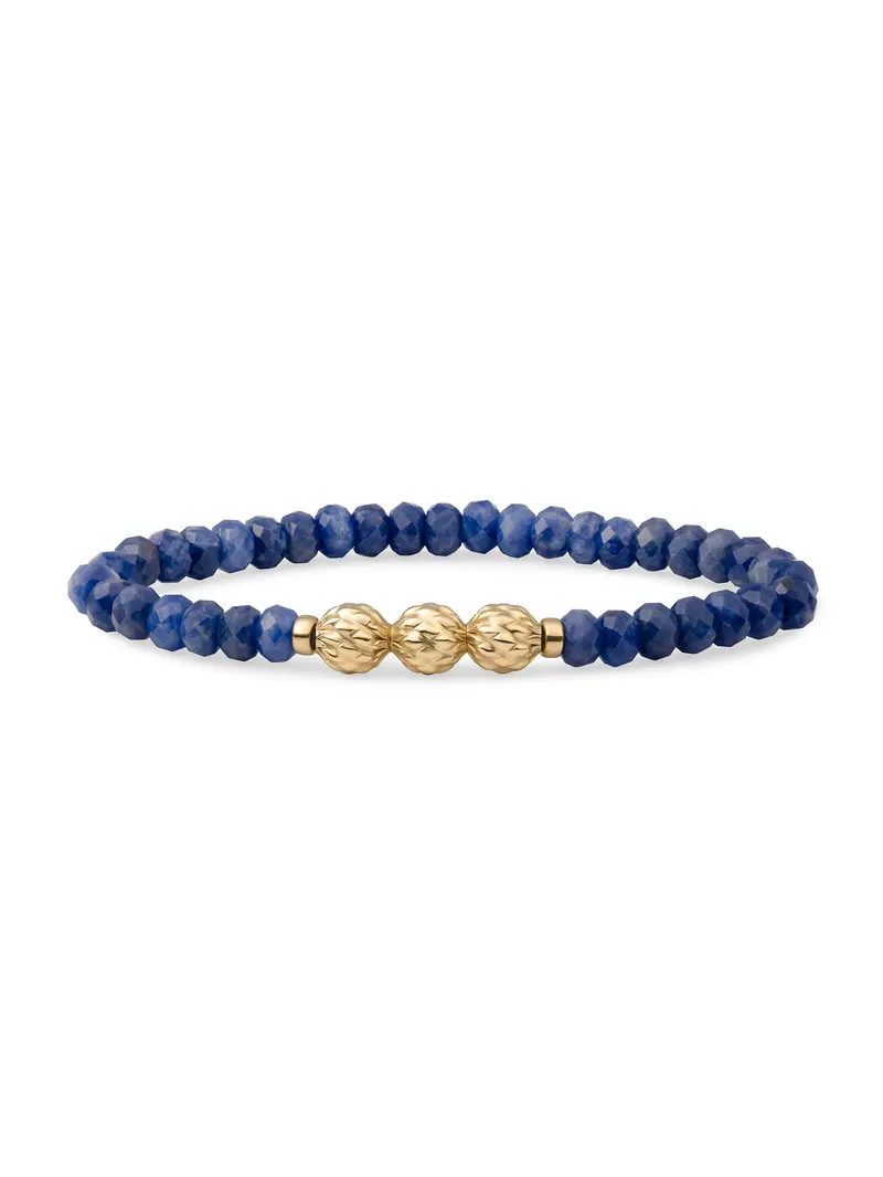 Fuse Beads Armband Sodalite