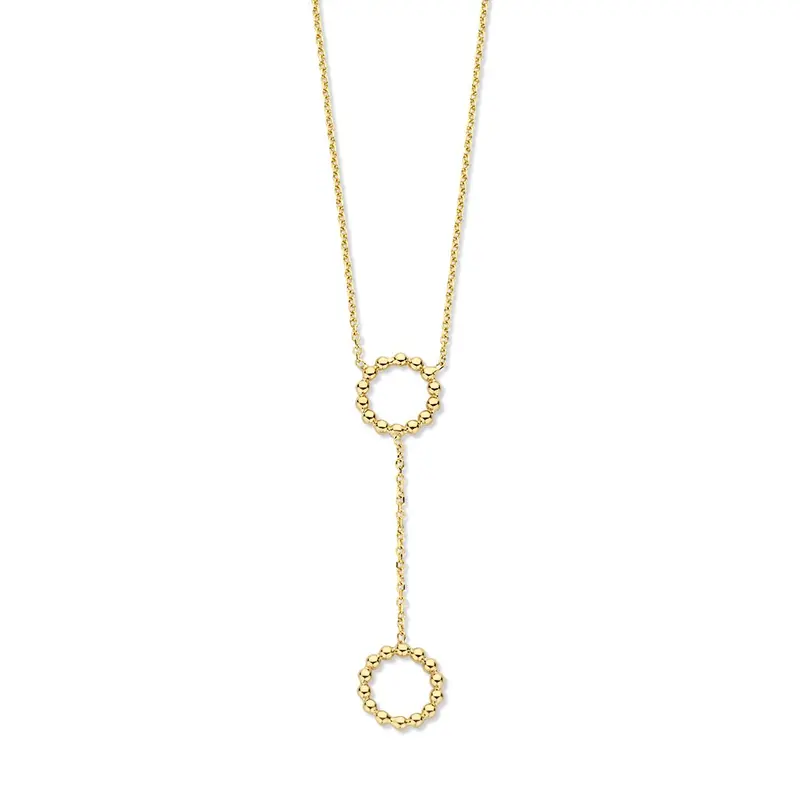 Geelgouden Collier – 14-Karaat Tijdloze Elegantie voor Dames