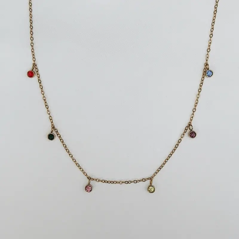 Gekleurde Steentjes | Ketting