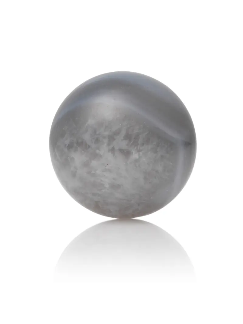 Gemstone - Grey Agate - Polished 20mm