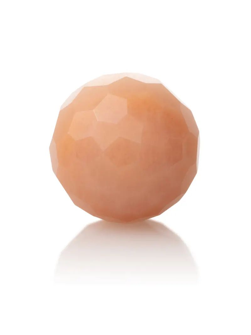 Gemstone - Peach Rhodonite - Facet 20mm