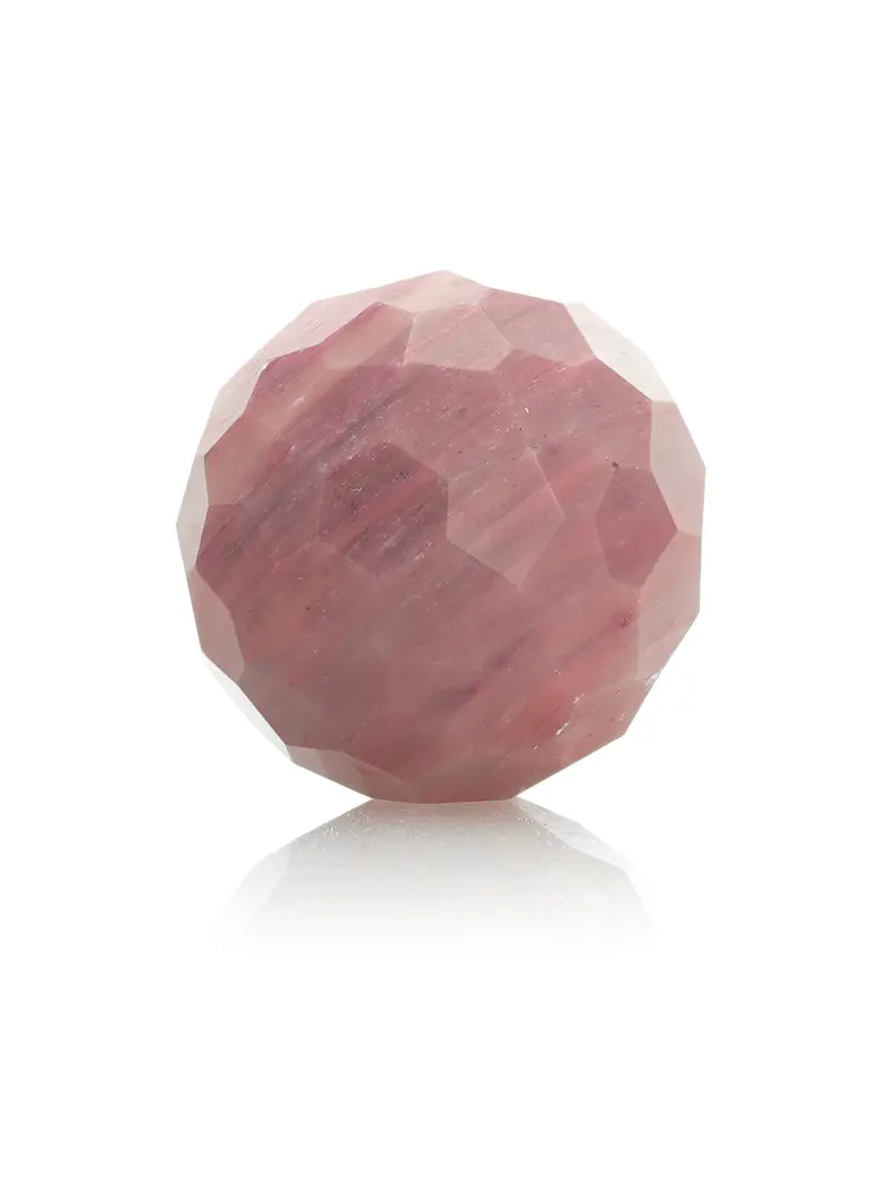 Gemstone - Pink Rhodonite - Facet 20mm