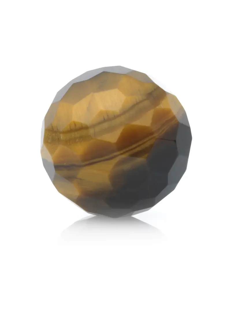 Gemstone - Tiger Eye - Facet 14mm