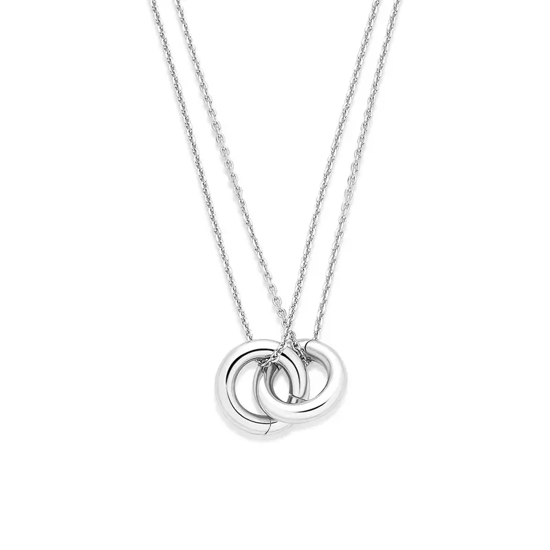 Gerhodineerd Zilveren Ketting 14 mm – 1342342