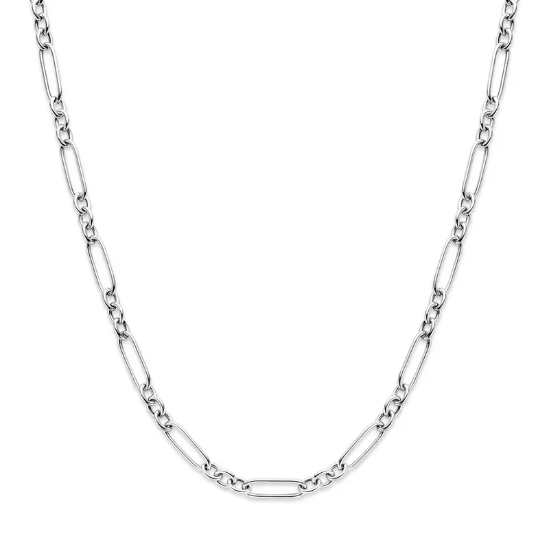 Gerhodineerd Zilveren Ketting 6 mm – 1342087