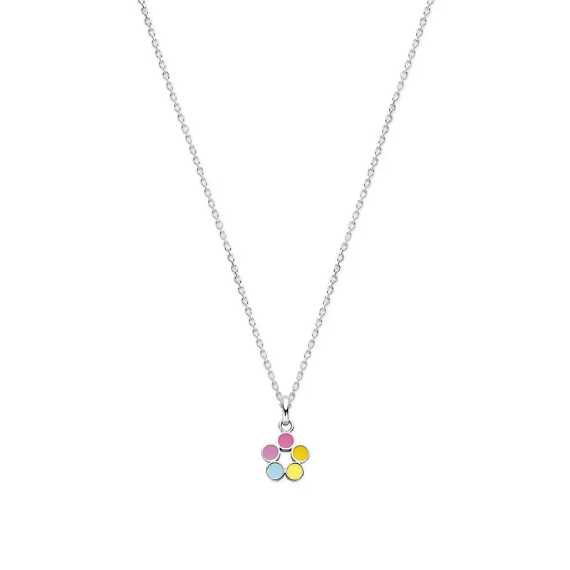 Gerhodineerd Zilveren Ketting voor Kinderen 16 x 8,5 mm – 1340077