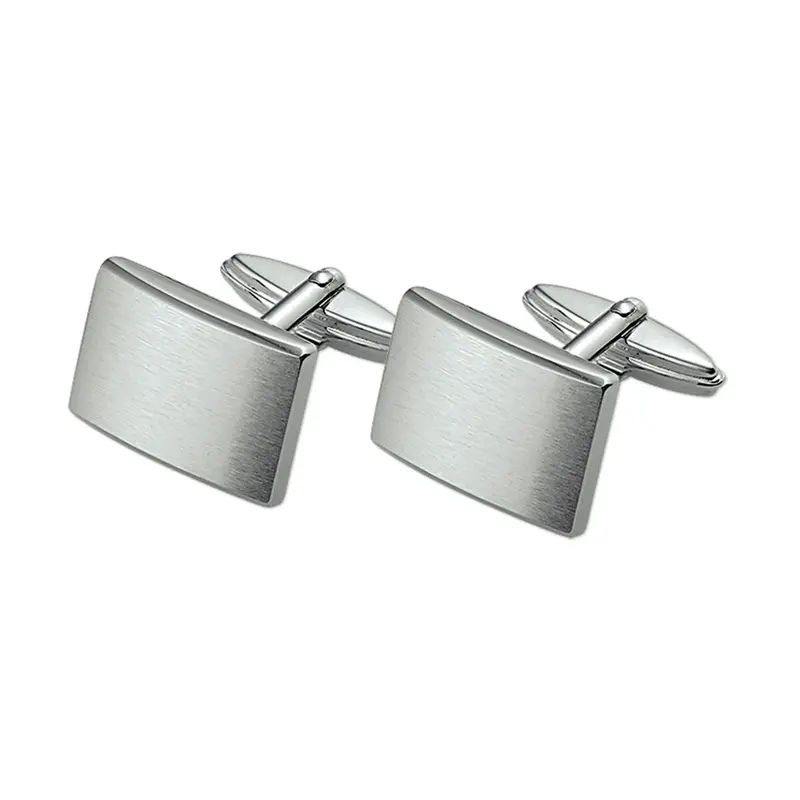Gerhodineerd Zilveren Manchetknopen voor Heren 12,5 x 18,5 mm – 1306189