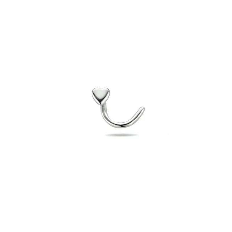 Gerhodineerd Zilveren Piercing 2,5 x 2,5 mm – 1333636
