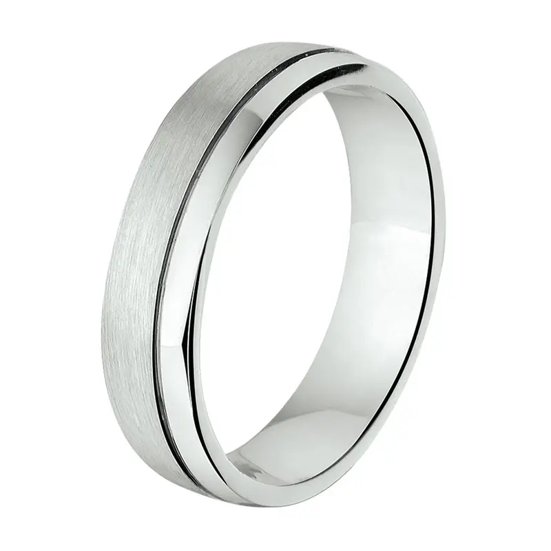 Gerhodineerd Zilveren Ring 5 mm – 1315352