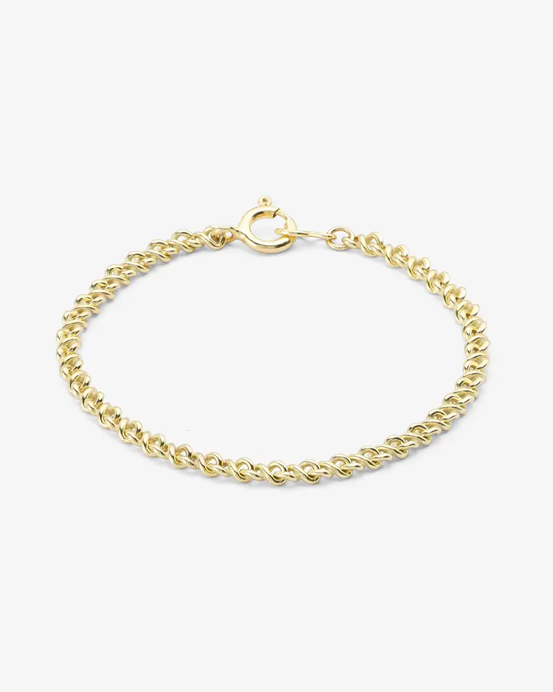 Goes around 3.4 mm | Gold Plated Silver