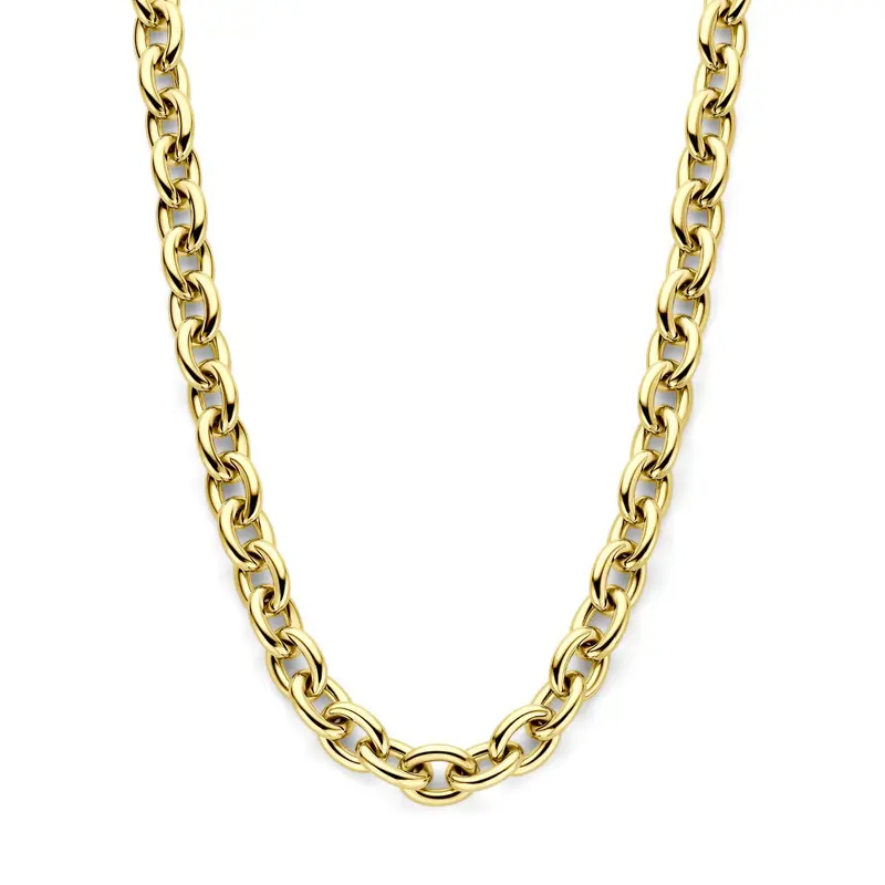 Gouden Collier 14k Anker Schakel – Dames