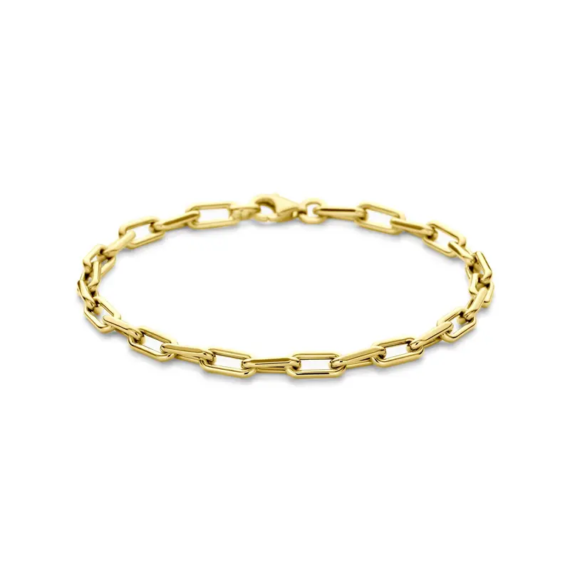 Gouden dames armband 14k – anker schakel 4 mm
