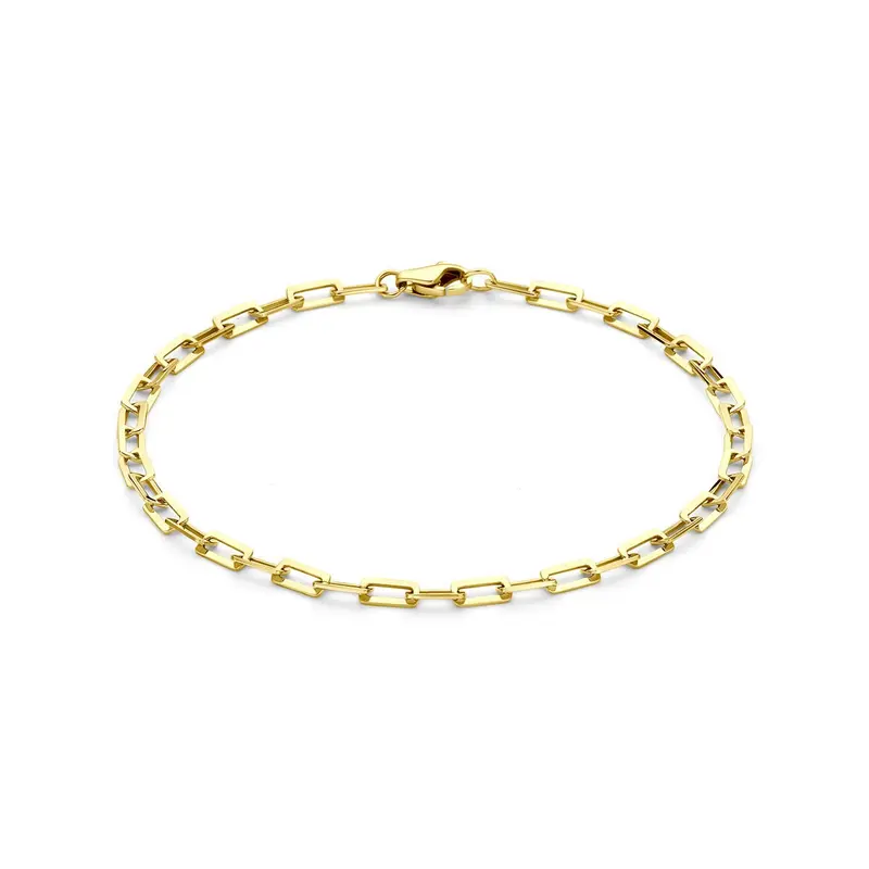 Gouden dames armband – 14k anker schakel