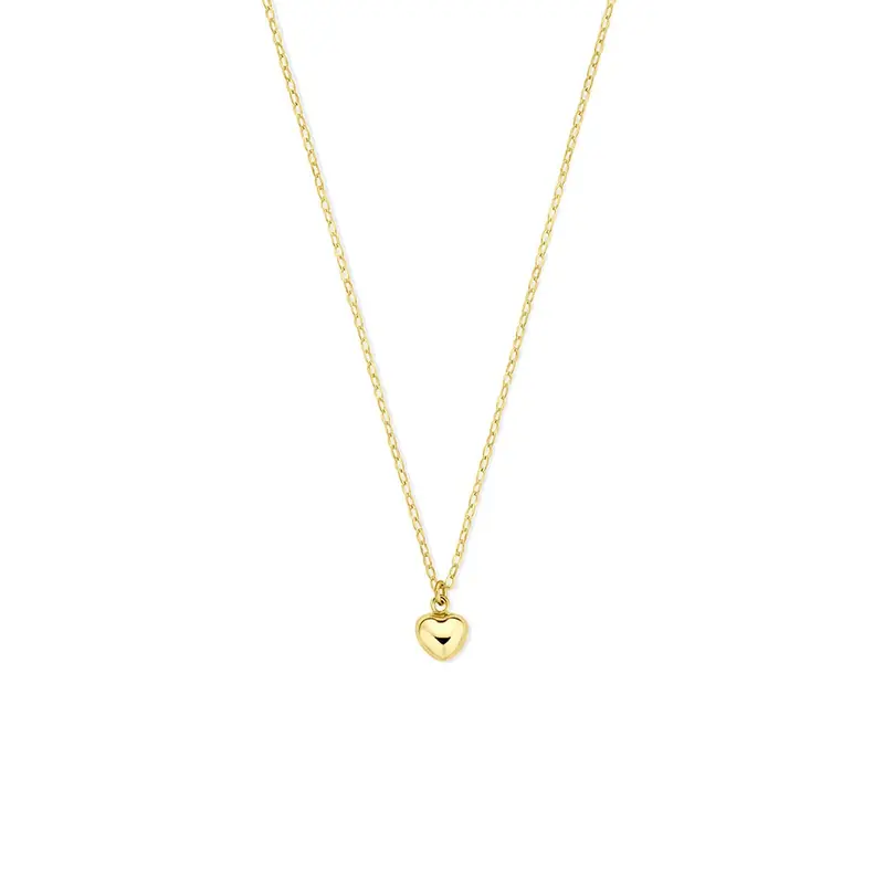 Gouden ketting met hartje – 14k dames collier 40 - 42 cm