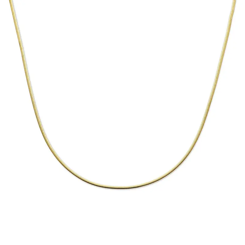 Gourmette ketting verguld – 925 zilver met geelgouden plating, 2 mm