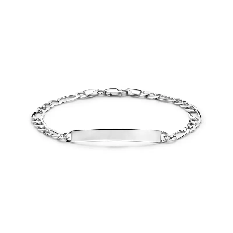 Graveerarmband zilver gerhodineerd 1343405