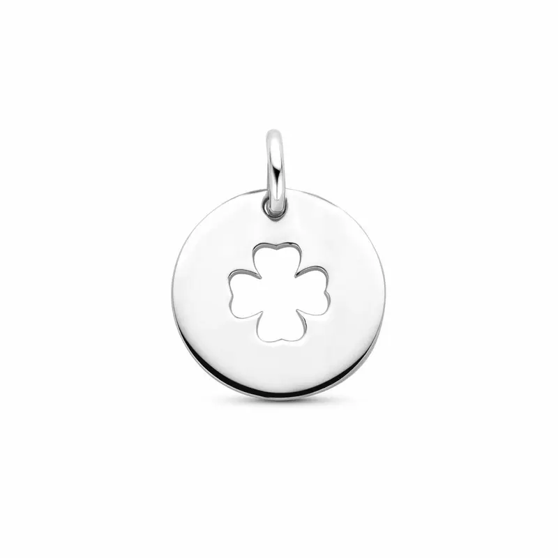Graveerhanger 14 mm zilver