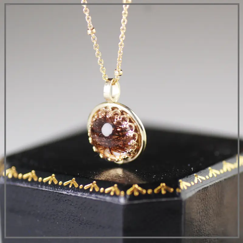 Haarlok Ketting Eloise Goud