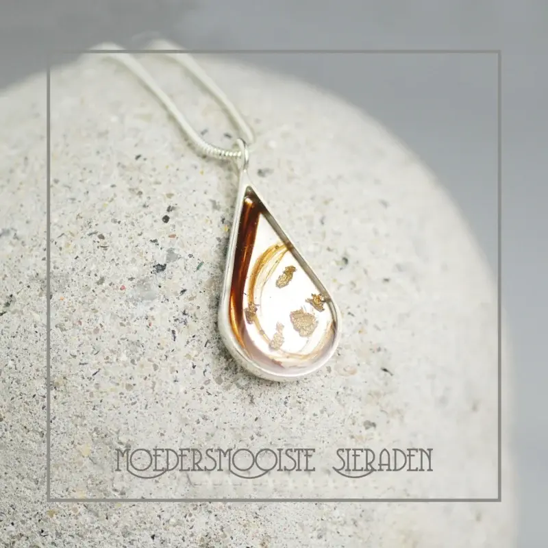 Haarlok Ketting Sedna Zilver