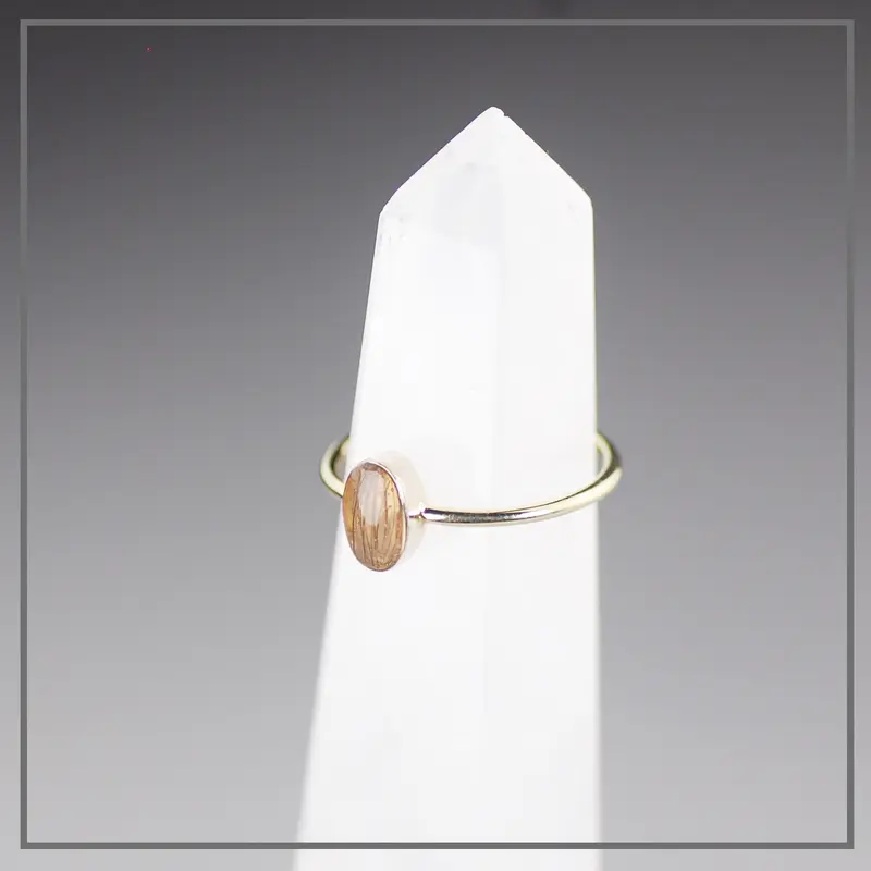 Haarlokring Bonnie Oval Goud