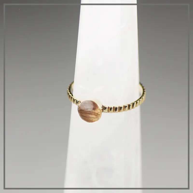 Haarlokring Celeste Goud