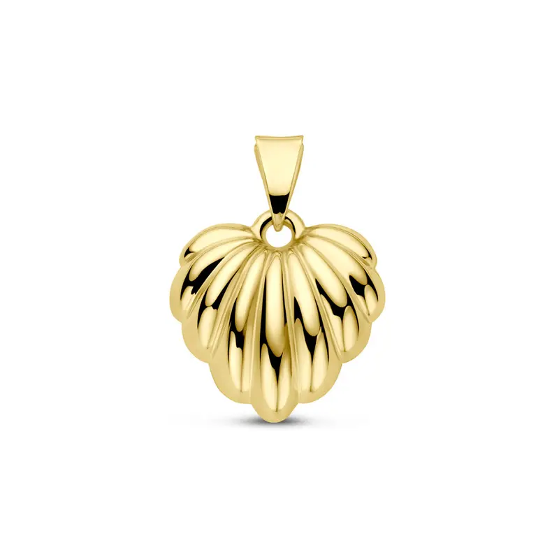 Hanger hart 22 mm 14K geelgoud