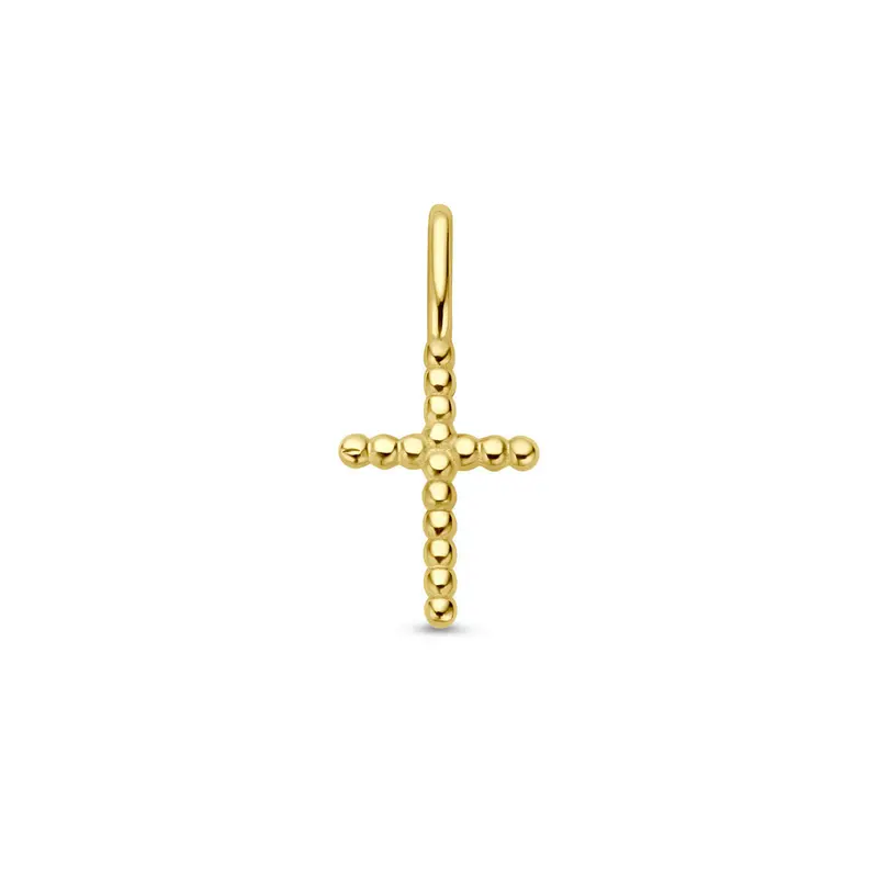 hanger kruis 14K geelgoud
