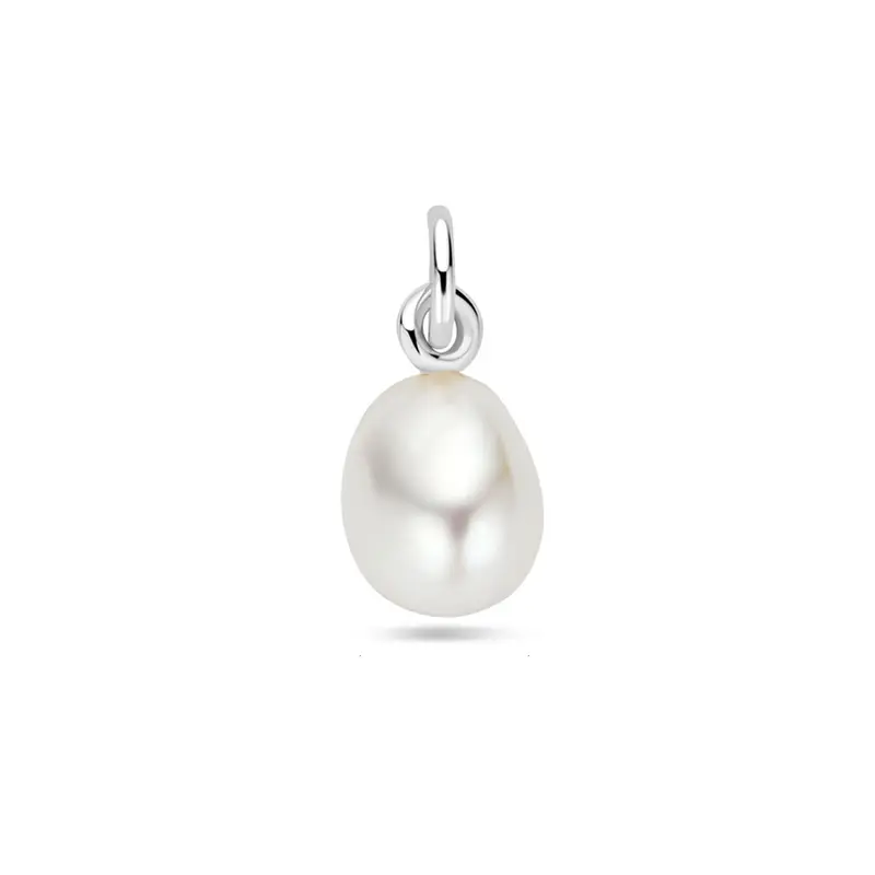 hanger parel zilver gerhodineerd