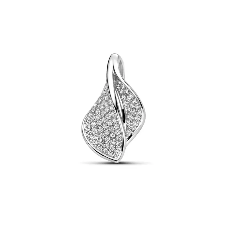 Hanger zirkonia 17,5 mm gerhodineerd zilver – 1341314