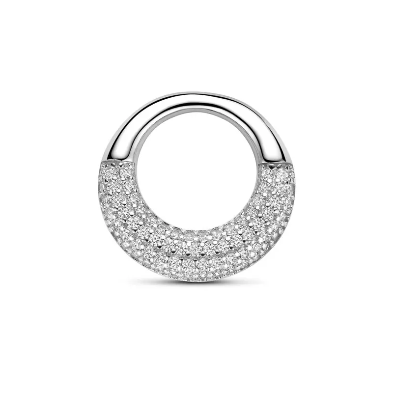 Hanger zirkonia 18,5 mm gerhodineerd zilver – 1341318
