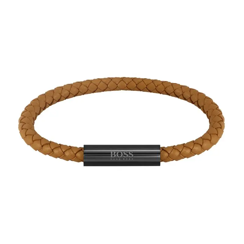 Hugo Boss Armband HBJ1580153 Heren Bruin