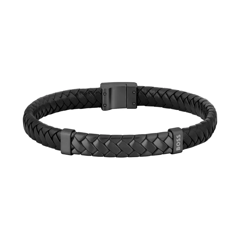 Hugo Boss Armband HBJ1580676M Heren Zwart 19 cm